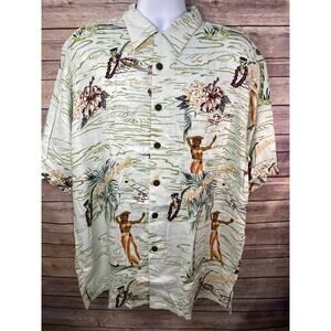 Vintage Gotcha Sport Aloha From Hawaii Shirt Men’s XL Button Up 90s Made in USA